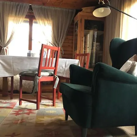 Wooden House In The Nature